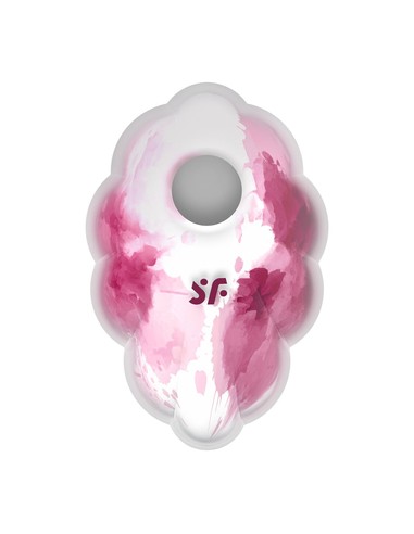 Satisfyer Cloud Dancer Succionador y Vibrador Red Print | Kiwiku