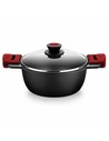 Bra Premiere A4103 Cacerola Con Tapa de Cristal 32 Cm Induccion