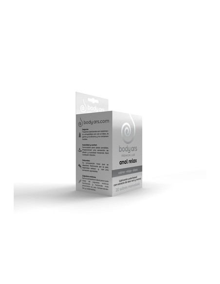 BODY ARS Gel Relajante Anal Monodosis Base Agua 80 Ml | Kiwiku