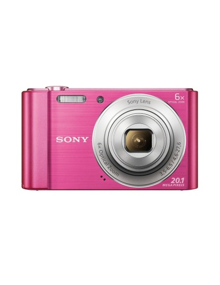 Sony DSC-W810 - Cámara compacta de 20.1 Mp pantalla de 2.7  zoom óptico 6x rosa DSCW810P.CE3 kiwiku.com