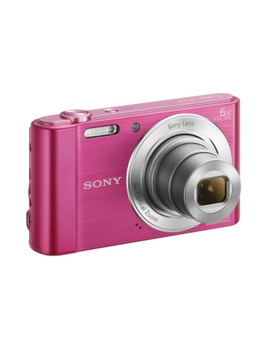 Sony DSC-W810 - Cámara compacta de 20.1 Mp pantalla de 2.7  zoom óptico 6x rosa DSCW810P.CE3 kiwiku.com