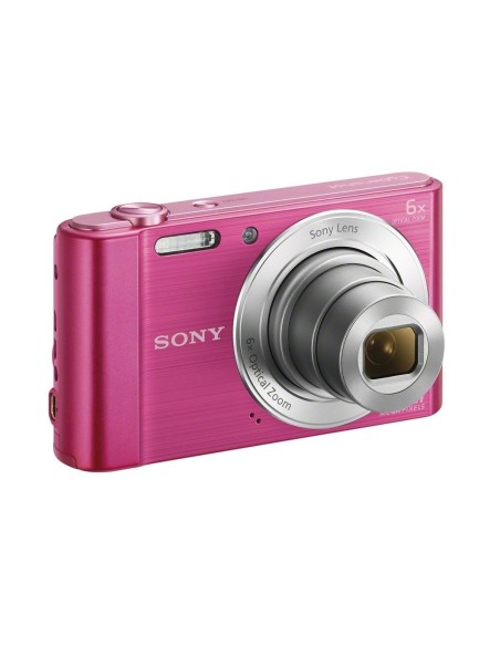 Sony DSC-W810 - Cámara compacta de 20.1 Mp pantalla de 2.7  zoom óptico 6x rosa DSCW810P.CE3 kiwiku.com