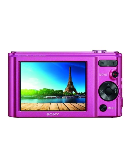 Sony DSC-W810 - Cámara compacta de 20.1 Mp pantalla de 2.7  zoom óptico 6x rosa DSCW810P.CE3 kiwiku.com