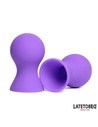 Latetobed Bdsm Line Succionador Pezones Silicona Púrpura 5 X 3 Cm