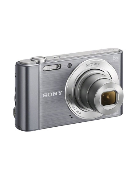Sony DSC-W810 - Cámara compacta de 20.1 Mp pantalla de 2.7" zoom óptico 6x plateado DSCW810S.CE3 kiwiku.com