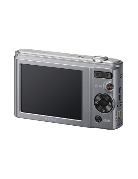 Sony DSC-W810 - Cámara compacta de 20.1 Mp pantalla de 2.7" zoom óptico 6x plateado DSCW810S.CE3 kiwiku.com