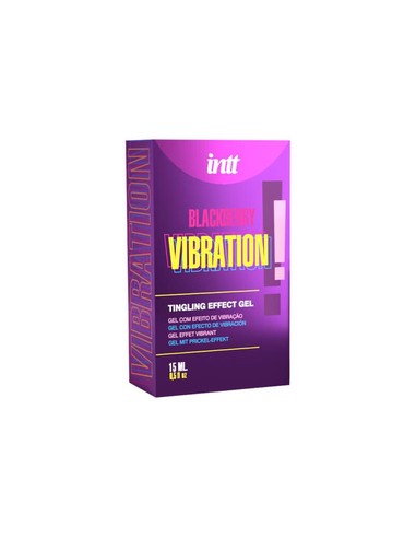 INTT Gel Vibrador Liquido Sabor Mora 15 Ml | Kiwiku
