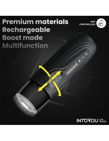 INTOYOU APP SERIES Egor Masturbador Masculino con App - Kiwiku