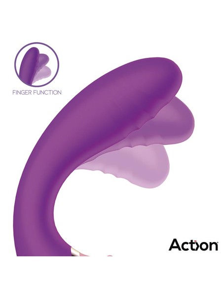 ACTION Two Lovers Vibrador Parejas 3 en 1 USB | Kiwiku