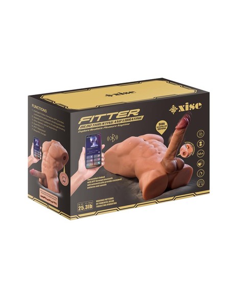 XISE Fitter Masturbador APP Bluetooth | Kiwiku