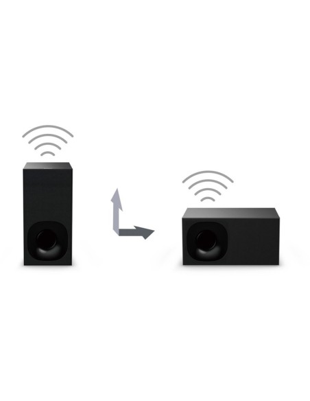 Sony HT-CT180 - Barra de sonido de 100W, de 2.1 canales con subwoofer inalámbrico, negro HTCT180.CEL kiwiku.com
