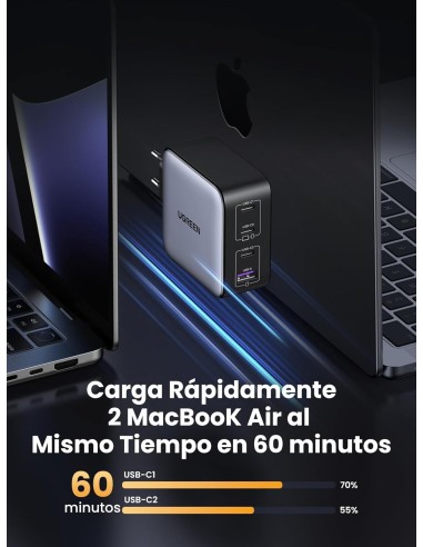 Oportunidad Cargador de pared Ugreen Nexode 100W USB C - 4 puertos