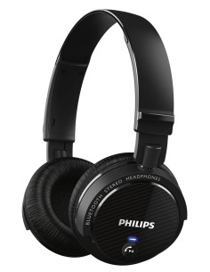 Philips SHB5500BK/00 - Auriculares de diadema cerrados tipo DJ, Bluetooth, negro SHB5500BK/00 kiwiku.com