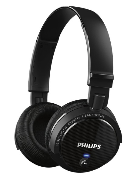 Philips SHB5500BK/00 - Auriculares de diadema cerrados tipo DJ, Bluetooth, negro SHB5500BK/00 kiwiku.com