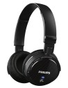 Philips shb5500bk/00 - auriculares de diadema cerrados tipo dj, bluetooth, negro