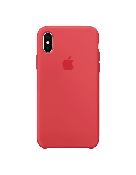 apple_mrg12zm/a_-_funda_iphone_x_-_silicona_frambuesa_roja_0190198706751_oferta