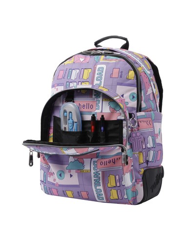 TOTTO Crayoles Mochila Escolar Multicolor 20 l - Totto