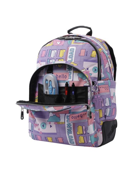 TOTTO Crayoles Mochila Escolar Multicolor 20 l - Totto