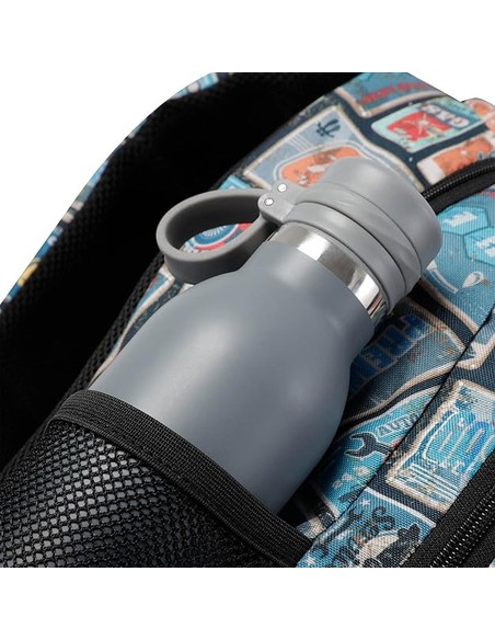 totto_mochila_juvenil_eso_y_bachillerato_multiusos_sellos_viajes_-_mochila_escolar_poliester_20_l_7704758253840_barato