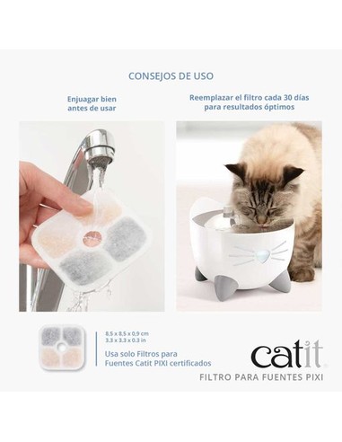 catit_filtros_para_bebederos_fuentes_para_gatos_pixi_2.5l_-_filtro_de_agua_3_piezas_0022517437216_barato