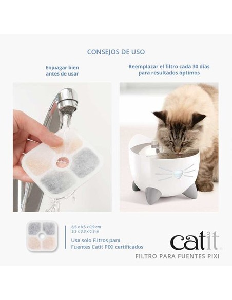 catit_filtros_para_bebederos_fuentes_para_gatos_pixi_2.5l_-_filtro_de_agua_3_piezas_0022517437216_barato
