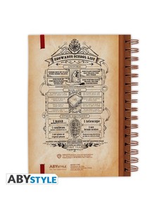 abystyle_libreta_hogwarts_school_-_cuaderno_de_notas_inspirado_en_la_escuela_de_magia_y_hechicería_3700789257646_oferta 2