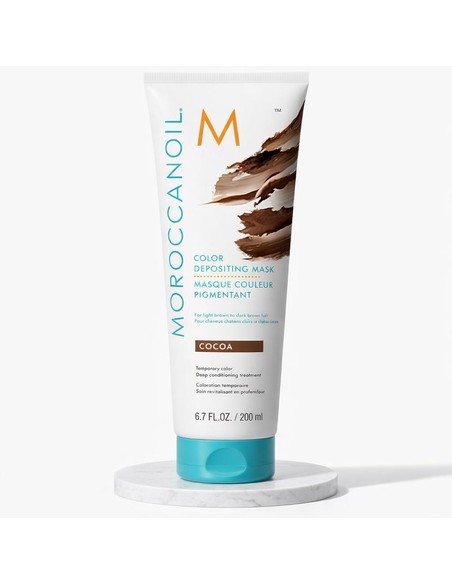 Moroccanoil Color Depositing Mask Cocoa 200 Ml – Mascarilla de Color Temporal para Cabello Castaño