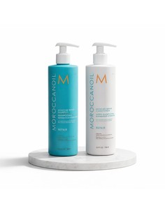 Moroccanoil Moisture Repair Champu & Acondicionador Duo 2x500ml Cabello Seco y Dañado