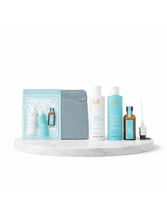 Moroccanoil Hydration Treatment 50ml Shampoo Hidratante 250ml Acondicionador Hidratante 250ml Kit Edición Limitada en Neceser