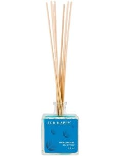 ECO HAPPY Brisa Marina Ambientador Mikado 95 ml | Difusor Natural Fresco para Hogar - Kiwiku
