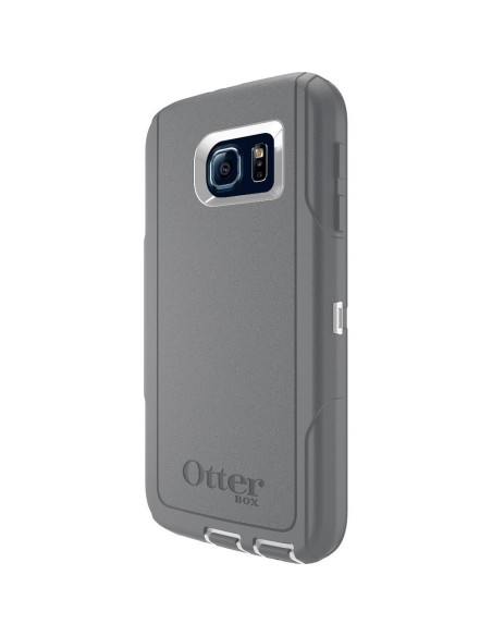OtterBox Defender - Funda para Samsung Galaxy S6, color blanco 77-51349 kiwiku.com