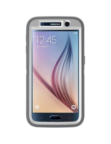 OtterBox Defender - Funda para Samsung Galaxy S6, color blanco 77-51349 kiwiku.com