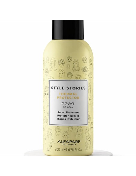 Alfaparf Milano Style Stories Laca Protector Térmico para Todo Tipo de Cabello 200 Ml