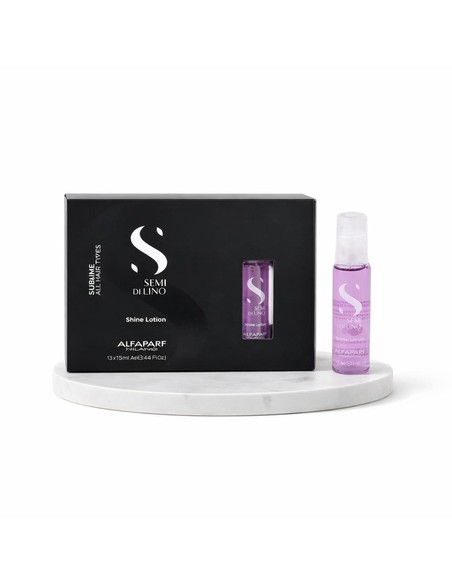 Alfaparf Semi Di Lino Sublime Shine Lotion Tratamiento Iluminador Y Perfeccionador 12x13 Ml