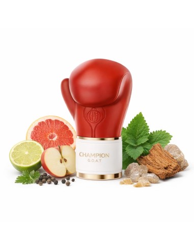 Fragrance World Champion G.o.a.t - Perfume Arabe Masculino Aromatico Frutal - Eau de Parfum 100 Ml Vaporizador