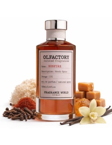 Fragrance World Olfactory Bonfire Eau de Parfum 100ml para Hombre y Mujer
