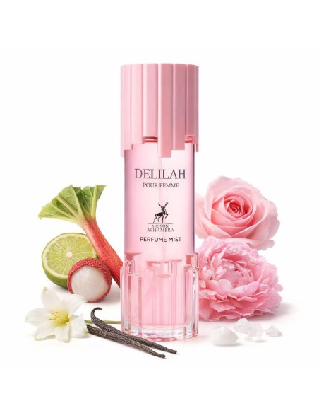 Maison Alhambra Delilah Pour Femme Body Mist 250 Ml Fragancia Femenina Floral Frutal