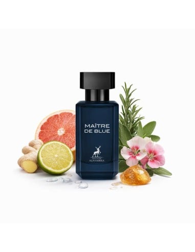 Maison Alhambra Maitre de Blue Eau de Parfum 30 Ml Fragancia Masculina Floral Amaderada