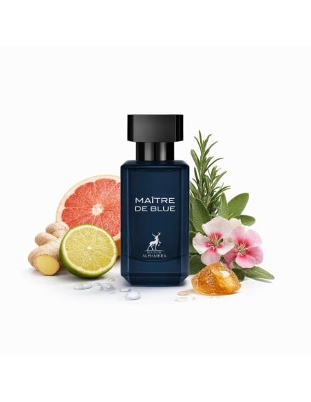 Maison Alhambra Maitre de Blue Eau de Parfum 30 Ml Fragancia Masculina Floral Amaderada