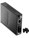Trendnet tfc-1000msc, convertidor de fibra multimodo de 1000base-t a 1000base-sx con conector tipo-s