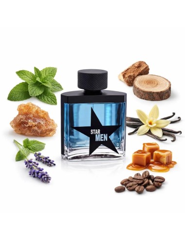 Fragrance World Star Men Perfumed Water para Hombre 100 Ml
