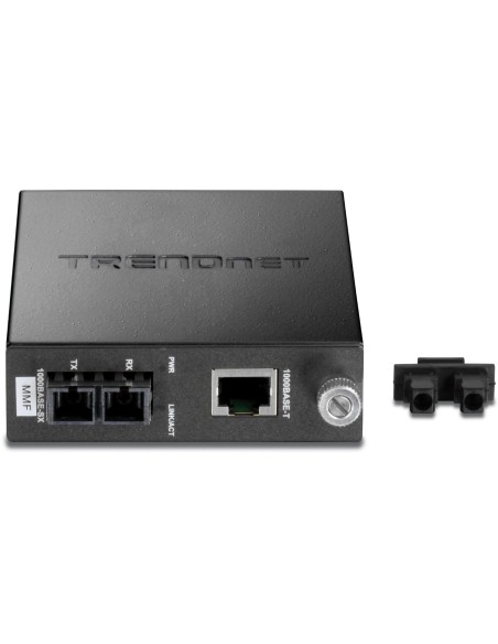 Trendnet TFC-1000MSC, convertidor de fibra multimodo de 1000Base-T a 1000Base-SX con conector tipo-S TFC-1000MSC kiwiku.com