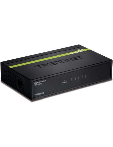 TRENDnet GREENnet TEG-S50G - Switch Gigabit de 5 puertos, negro TEG-S50G kiwiku.com