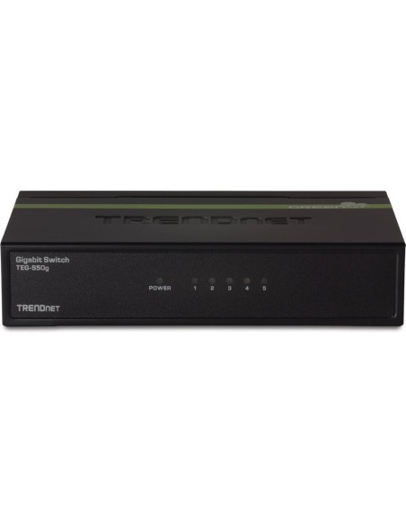 TRENDnet GREENnet TEG-S50G - Switch Gigabit de 5 puertos, negro TEG-S50G kiwiku.com