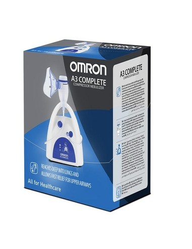 OMRON NE-C300-E Nebulizador Compresor Infantil - Azul/Blanco