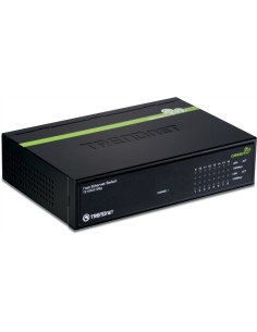 Trendnet 16-Port 10/100Mbps GREENnet Switch - Switch de red  TE100-S16EG kiwiku.com