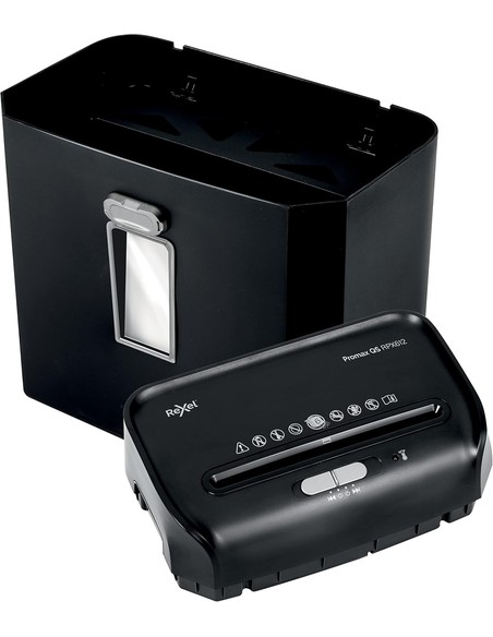 REXEL Promax QS RPX612 - Destructora de Papel 12 L Negro - KiwiKu