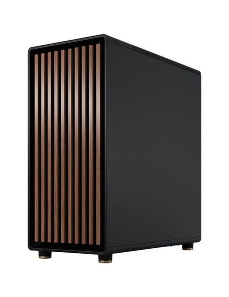 Fractal Design North Charcoal - Caja Semitorre ATX Negro Cristal Templado