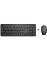 Hp Combo Teclado Inglés y Ratón Inalámbricos 235 1y4d0aa - Teclado y Ratón Inalámbrico Negro Qwerty
