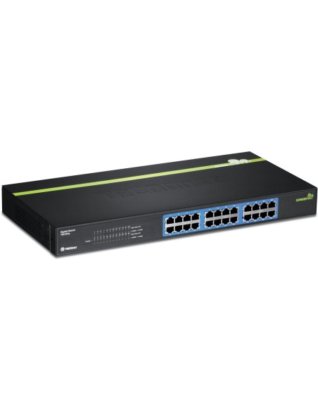TRENDnet GREENnet TEG-S24G - Switch Gigabit de 24 puertos, negro TEG-S24G kiwiku.com